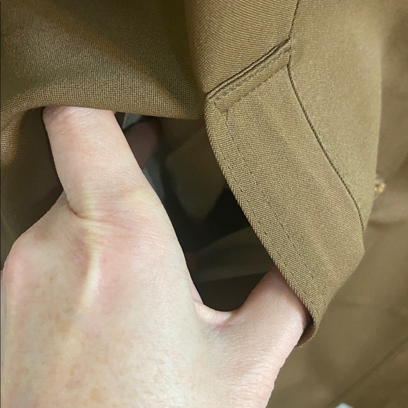 Vintage Forecaster of Boston Brown Trench Driving Coat Womens Size 6 Petite - Picture 4 of 9